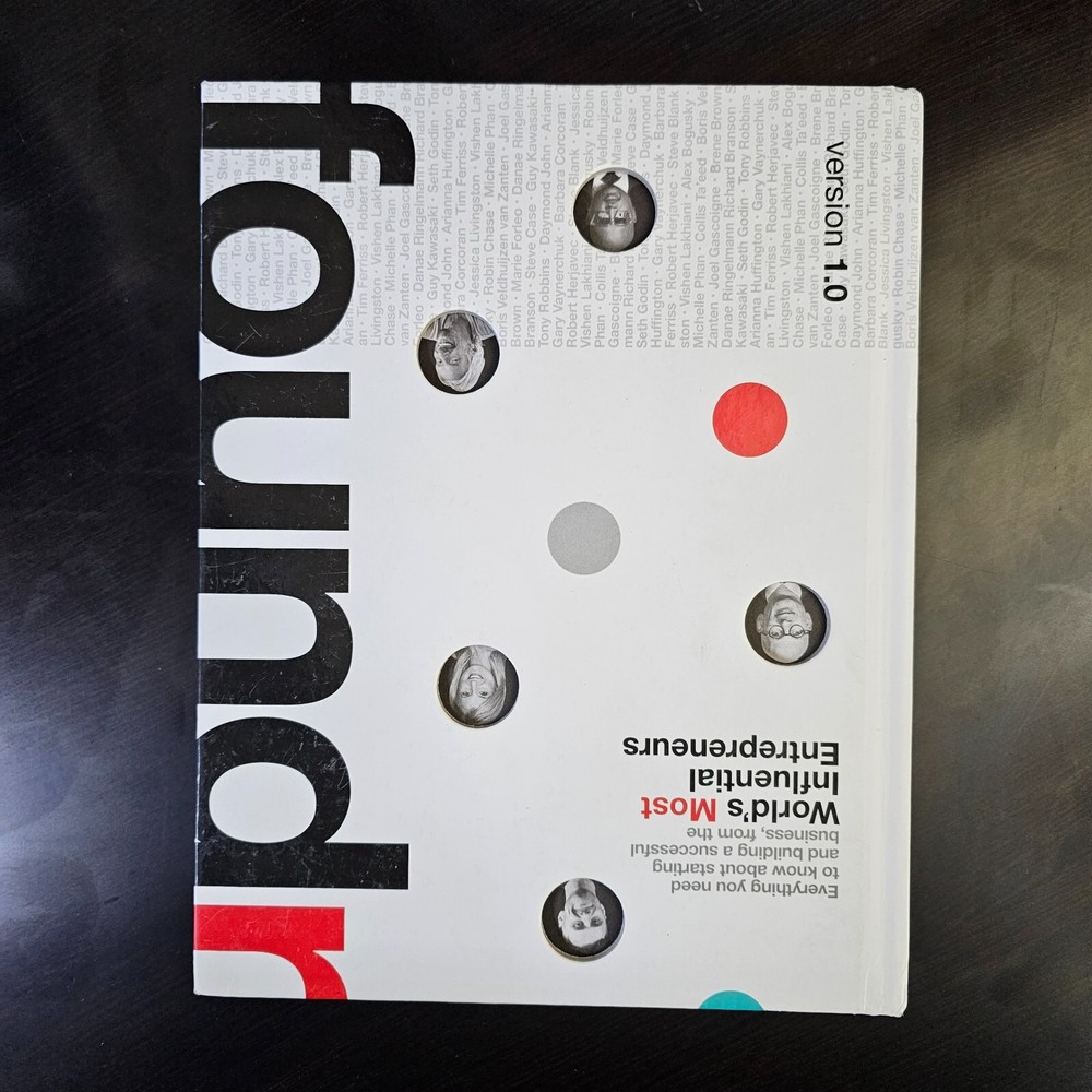 FOUNDR VERSION 1.0 By Foundr Media – Hardcover *Excellent Condition*
