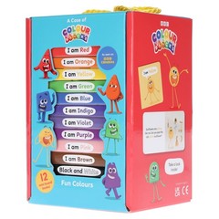 A Case of Colourblocks 12 Mini Books Box Set – Ages 0-5 – Board book