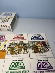 Star Wars Jedi Academy Series Collection 8 Books 1-8 Box Complete Sci-Fi Kids