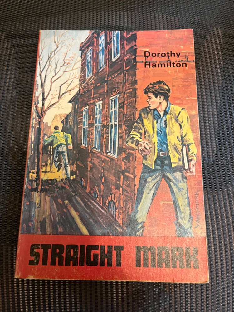 Straight Mark, Dorothy Hamilton, Herald Press, 1976, illus Paul Van Demark