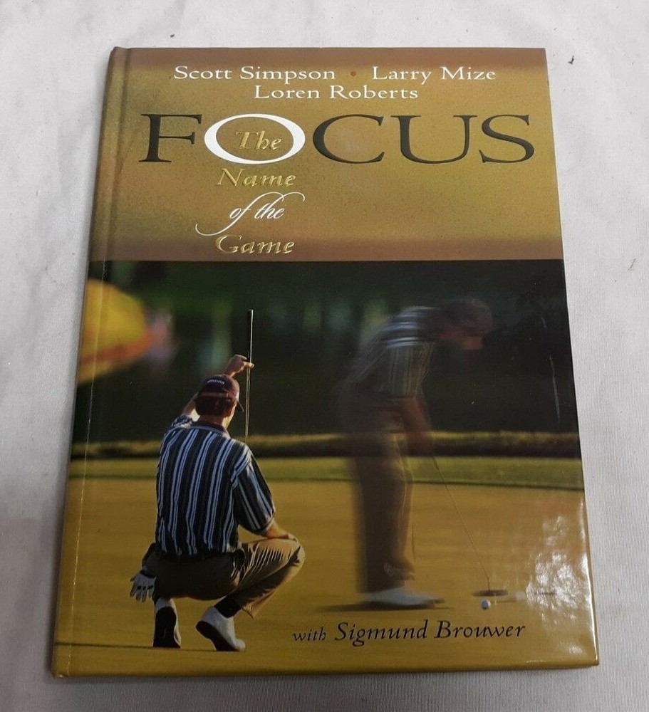 1999 FOCUS The Name of the Game Hardcover Book by SIGMUND BROUWER