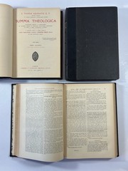 Summa Theologica. Vol. 2 – 5. 4 Volumes. S. Thomae Aquinatis (Thomas von Aquin):