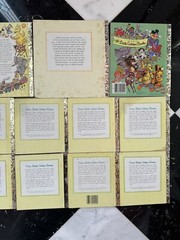 16 Rare HTF Little Golden Books Vintage Disney 1980s antique Oz Nursery MGM Lot