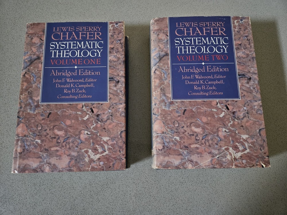 Lewis Sperry Chafer Systematic Theology by John F. Walvoord (1988, Hardcover)