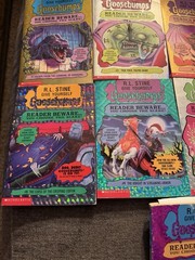 Vtg 90’s Goosebumps Book Lot Of 9 Reader Beware You Choose The Scare – RL Stine