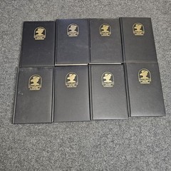 Agatha Christie Hardcover Book Lot 8 Vintage Mystery Collection Bantam Decor