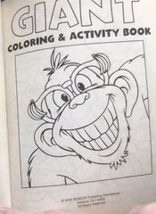 Giant Coloring & Activity book All Pages Untouched and Anxious for your Colorers