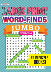 Jumbo Large Print Word-Finds Word Search Puzzle Book