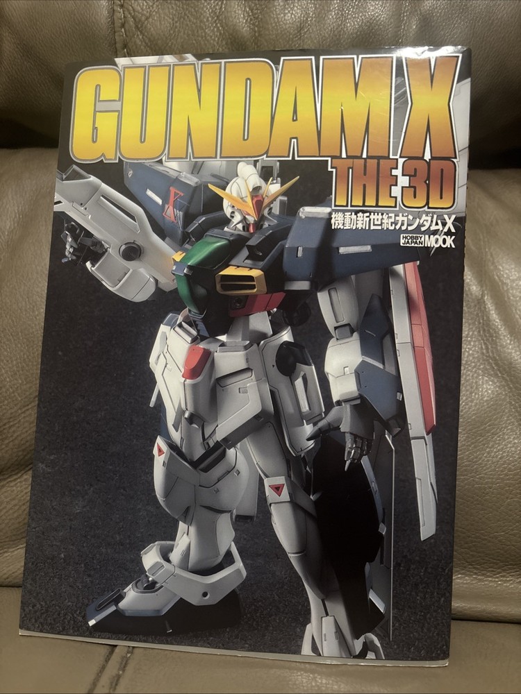 Gundam X The 3D Hobby Japan Mook Mobile Suit Gundam X Model Kit Book
