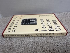 SIGNED! Lesson Before Dying: A Novel by Ernest J. Gaines (1997, Trade Paperback)
