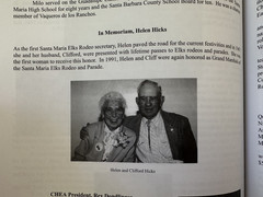 Santa Maria Elks Lodge #1538 Rodeo Parade 1940 2003 Scott history genealogy CA