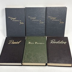 Gospel According to John Vol 1 2 3 Revelation Daniel Bible Prophecy Greene Hour