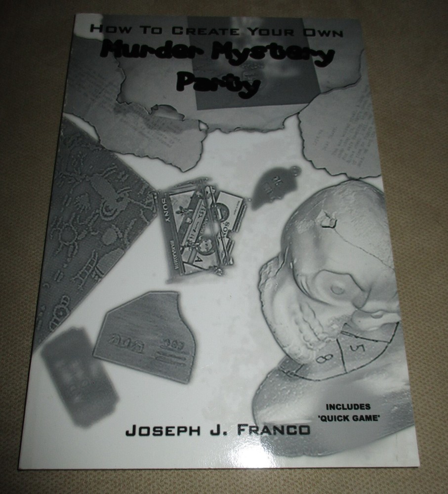 How To Create Your Own Murder Mystery Party – Adult Party Games – Signed