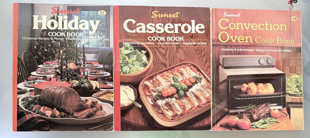 VTG Cookbooks Sunset Betty Crocker’s Better Home & Gardens Rathmell German CHEF