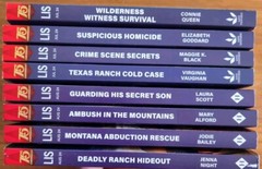 Harlequin LOVE INSPIRED SUSPENSE July August 2024 Inspirational Romance 8 BOOKS