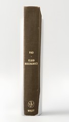 1961 Fluid Mechanics HB Book by Richard Pao Vintage Engineering