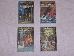 Vintage Hardcover Hardy Boys Books Blue Matte PC HC 1960’s – 1970’s Editions