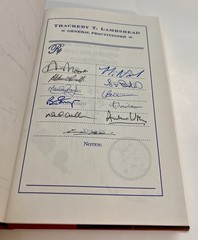 SIGNED LIMITED ED. Alan Moore Neil Gaiman The Thackery T. Lambshead Pocket Guide