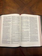 NASB Preacher’s Bible Premium Goatskin Leather Black Premier Collection 1995