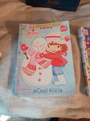 Vintage 2006 Strawberry Shortcake Big Best Book To Color Unused With Stickers