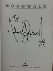 Moonwalk by Michael Jackson Hardcover 1988 Printed Signature 1st Edition