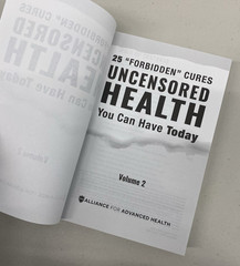 Uncensored Health 25 Forbidden Cures Volume 2 Book USED FREE SHIPPING