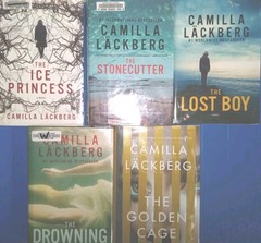 Camilla Lackberg, Lot Of 5: 4 Fjallbacka Series & 1 Stand-alone