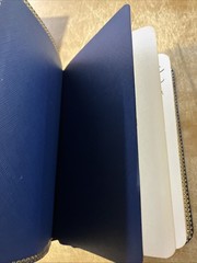 1953 Seabury Book Of Common Prayer & Hymnal Blue Genuine Morocco Leather 1674