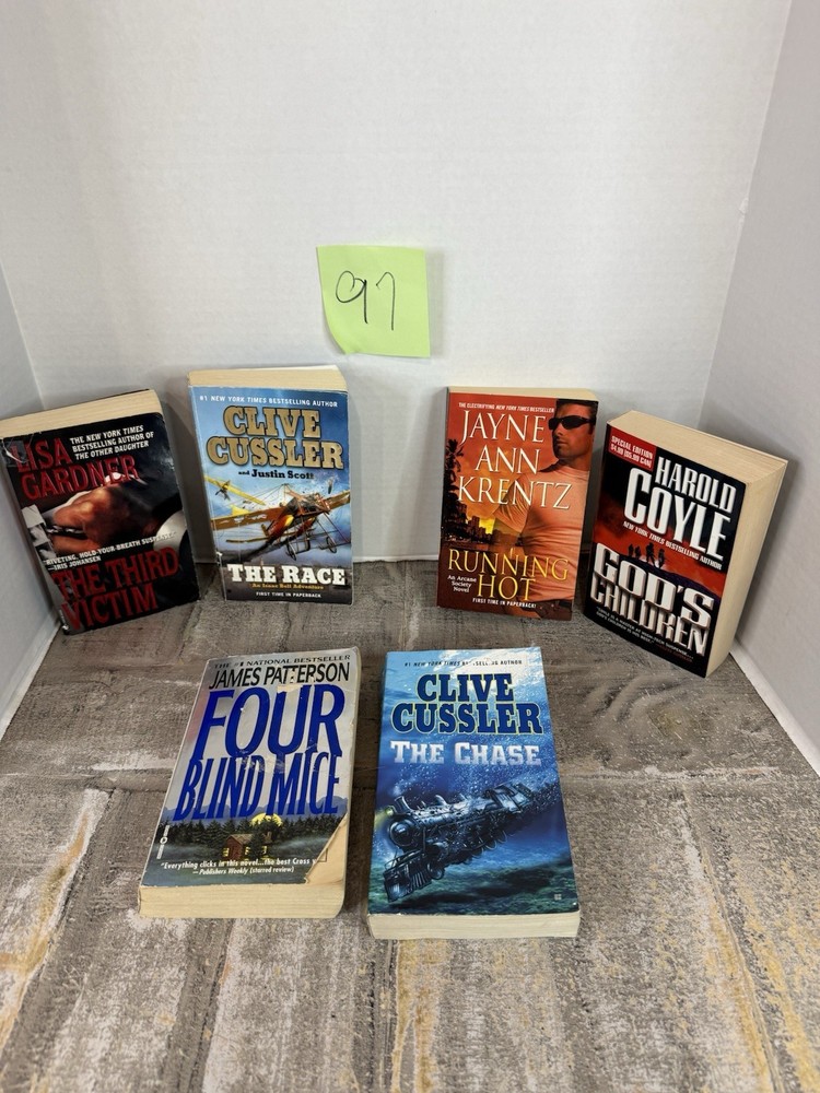 Suspenseful Bundle Of 6 Different Authors #97