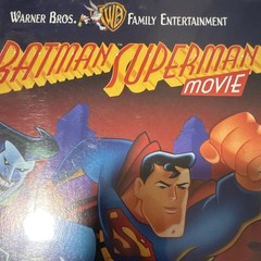 Warner Bros. The Batman/Superman Movie by Paul Dini Paperback Ages 4-8