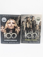 The 100 Series 1 2 3 4 Complete Book Set Kass Morgan Day 21 Homecoming Rebellion