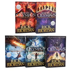 Heroes of Olympus 5 Book Set Rick Riordan PB Age 9-14 Complete Series