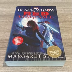 SIGNED Black Widow: Red Vengeance by Margaret Stohl 1st Ed 2017 Softcover