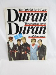 Duran Duran The Book Of Words & The Official Lyric Book Used