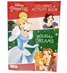 Disney Princess Holiday Dreams Christmas Coloring Book Cinderella Snow White