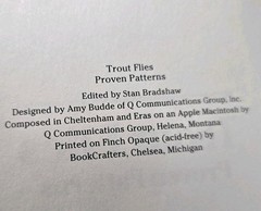 Trout Flies Proven Patterns by Gary LaFontaine Signed First 1st Edition HC/DJ
