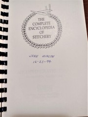 THE COMPLETE ENCYCLOPEDIA OF STITCHERY by Mildred Graves Ryan 1979 Spiral Cover