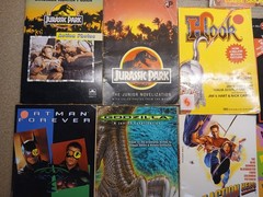 Huge Lot (46) Of Vintage 60s-90s Kids Books. Jurassic Park, Stars Wars Etc.