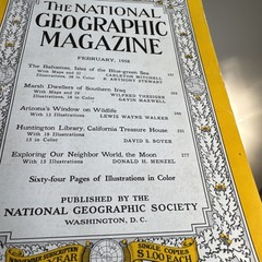 National Geographic Magazine, February 1958 Volume CXIII No 2