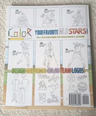 MLB All Stars 2017: Baseball Coloring Book for Adults and Kids: Trout + Kershaw