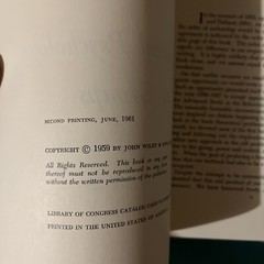 SOCIAL PSYCHOLOGY OF GROUPS By John W. Thibaut & Harold H. Kelley RARE 2nd print