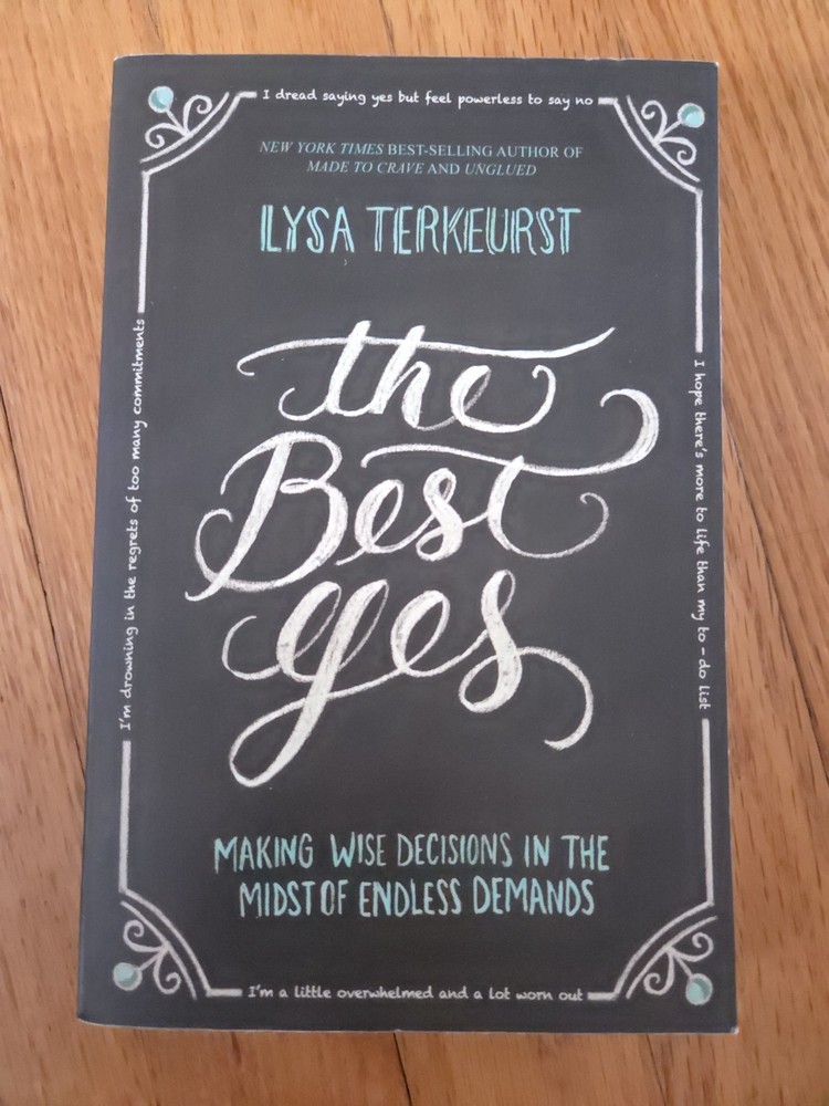 Best Yes by Lysa Terkeurst (2014, Trade Paperback)