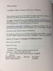„PRAYERS FOR BOYS” BOOK – 123 PAGES – 1981 – Pocket Size