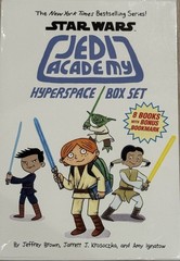 Star Wars Jedi Academy Hyperspace 8 Book Set, box and Lot 8 Books Scholastic