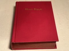 HOLY BIBLE Self Pronouncing RSV 1962 Cokesbury vtg Revised Standard illustrated