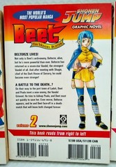 Lot of 3 BEET The Vandel Buster Shonen Jump Graphic Novels Paperbacks #1, 2 & 4