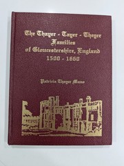 Thayer Tayer Theyer Families Gloucestershire : 1500-1660 | Leather, HC – SIGNED