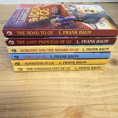 L Frank Baum Oz Paperback Book Lot Of 6 Road To Oz Emerald City Walmart AFRIE
