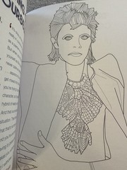 A Coloring Book David Bowie Starman – (Read Description) NEW – NO PAGES COLORED
