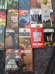 Lot 20 Vintage Vietnam War PBs: 17 Novels + 3 Nonfiction Nice Variety of Authors